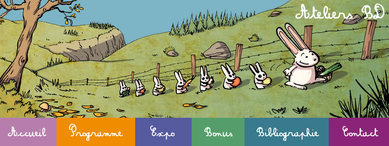 menu atelier bd